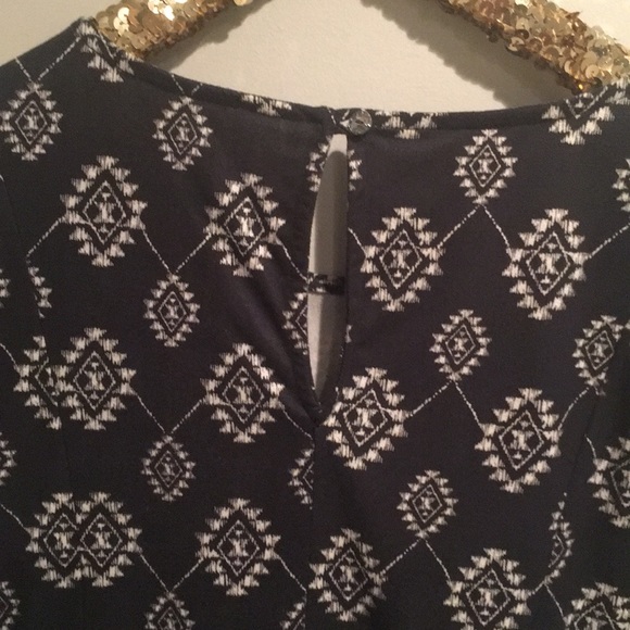 ikat faux suede dress - Picture 4 of 6